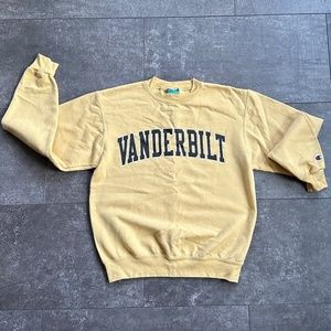 Vintage Champion Sweatshirt -Vanderbilt University Adult Small